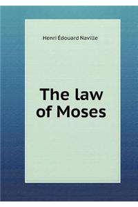 The Law of Moses