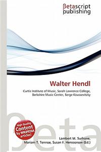 Walter Hendl