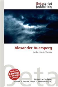 Alexander Auersperg