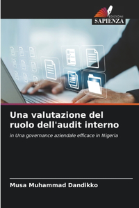 valutazione del ruolo dell'audit interno