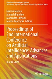 Proceedings of 2nd International Conference on Artificial Intelligence: Advances and Applications