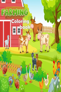 farm animals coloring book for toddlers