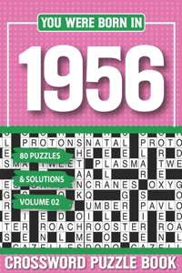 You Were Born In 1956 Crossword Puzzle Book