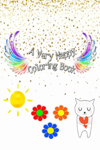 A Very Happy Coloring Book