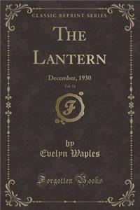 The Lantern, Vol. 11