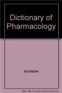 Dictionary Of Pharmacology