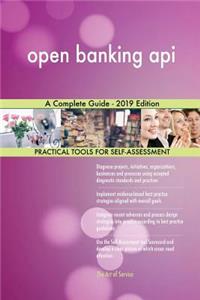 open banking api A Complete Guide - 2019 Edition