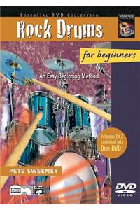 Rock Drums for Beginners, Vol 1 & 2