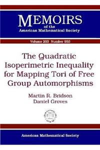 The Quadratic Isoperimetric Inequality for Mapping Tori of Free Group Automorphisms