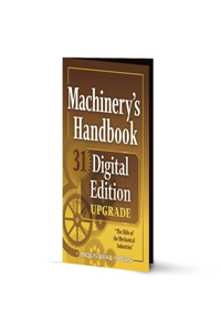 Machinery's Handbook 31 Digital Edition Upgrade