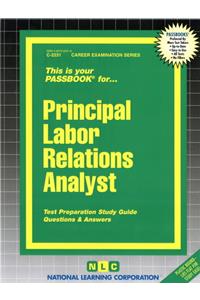 Principal Labor Relations Analyst