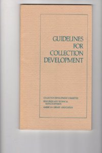 Guidelines for Collection Development