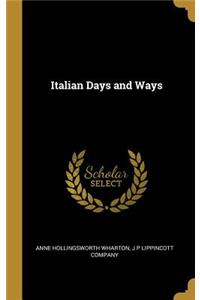 Italian Days and Ways