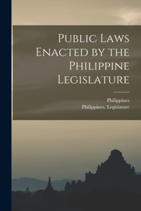 Public Laws Enacted by the Philippine Legislature