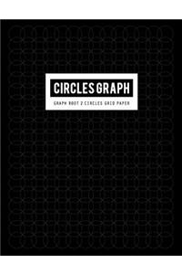 Graph Root 2 Circles Grid Paper