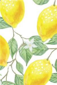Yellow Lemons in Watercolor Journal