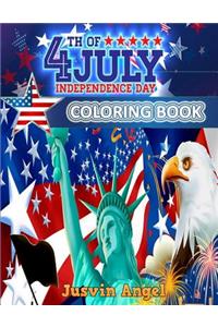 4th Of July Independence Day Coloring Book