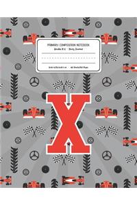 Primary Composition Notebook Grades K-2 Story Journal X