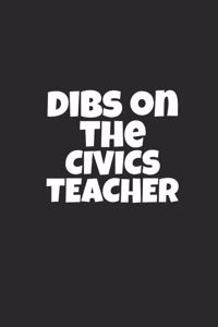 Dibs On The Civics Teacher