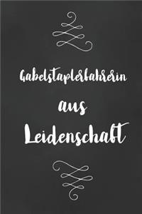 Gabelstaplerfahrerin