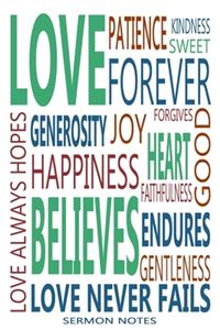 Love Never Fails Journal