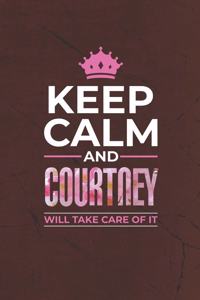 Keep Calm and Courtney Will Take Care of It