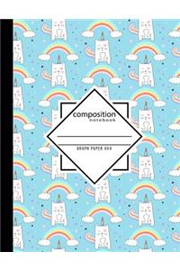 Composition Notebook Graph Paper 4x4