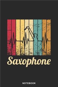 Saxophone Instrument Art Graphic Notebook