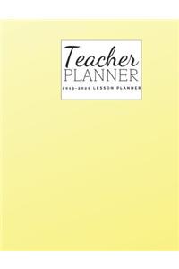 Teacher Planner 2019-2020