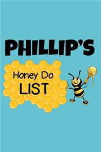 Phillip's Honey Do List