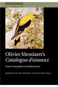 Olivier Messiaen's Catalogue d'Oiseaux