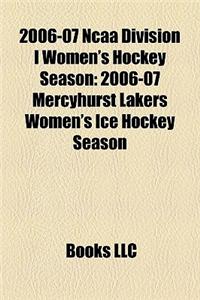 2006-07 NCAA Division I Women's Hockey Season
