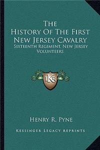 History of the First New Jersey Cavalry