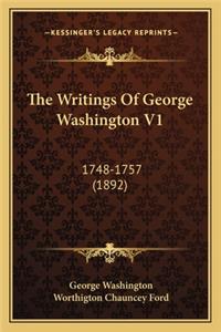 Writings of George Washington V1