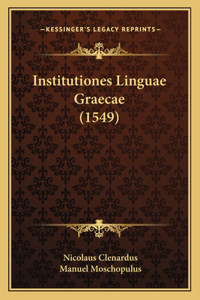 Institutiones Linguae Graecae (1549)