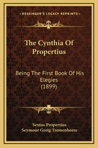 The Cynthia Of Propertius