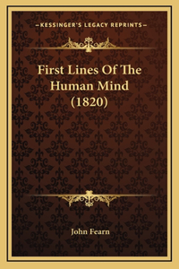 First Lines Of The Human Mind (1820)