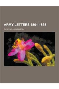 Army Letters 1861-1865