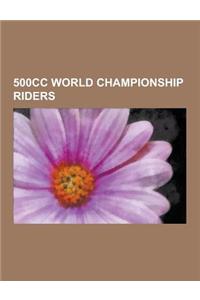 500cc World Championship Riders