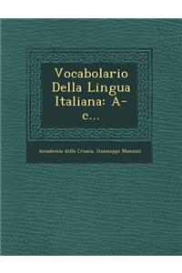 Vocabolario Della Lingua Italiana