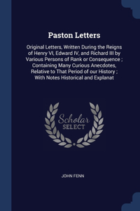Paston Letters