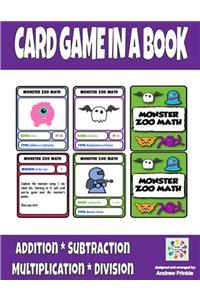 Card Game in a Book - Monster Zoo Math