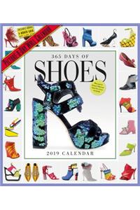 365 Days of Shoes Picture-A-Day Wall Calendar 2019