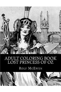 Adult Coloring Book - Lost Princess of Oz