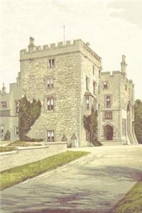Journal Vintage Stately Castle Grounds Fairy Tale Medieval Historical