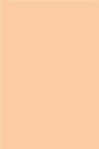 Deep Peach Notebook: 150 Dot Grid Pages