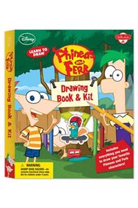 Learn to Draw Phineas and Ferb Drawing Book & Kit
