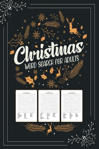 Christmas Word Search For Adults