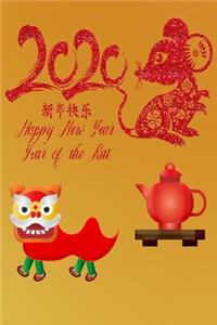 Happy Chinese New Year 2020 Year Of The Rat