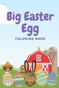 Big Easter Egg Coloring Book